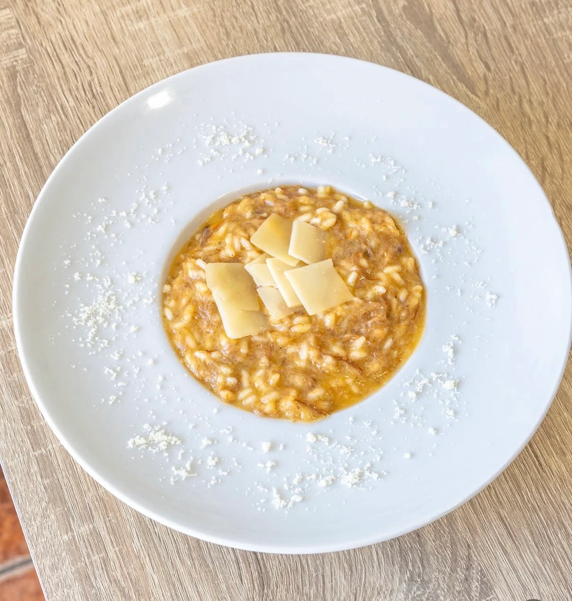 Risotto de Carrileras al Vino Tinto